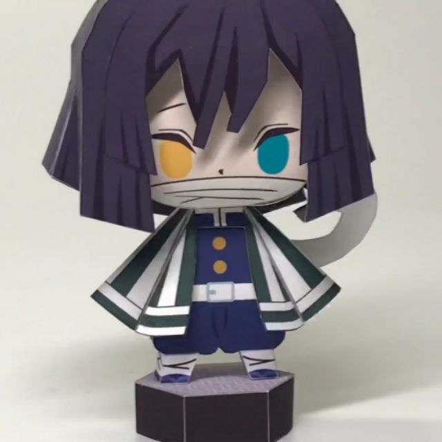 Mô hình giấy anime Xà Trụ Iguro Obanai