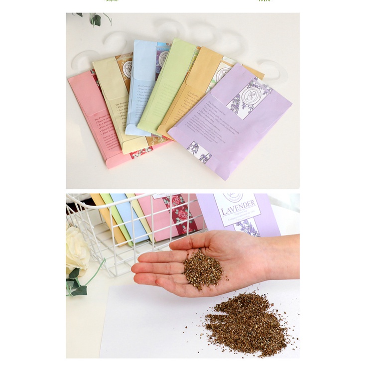 TÚI THƠM THẢO MỘC T1 Tinh Dầu Tự Nhiên Treo Phòng Ngủ - Gói Thơm Mini Để Tủ Quần Áo, Xe Ô Tô, Nhà Vệ Sinh