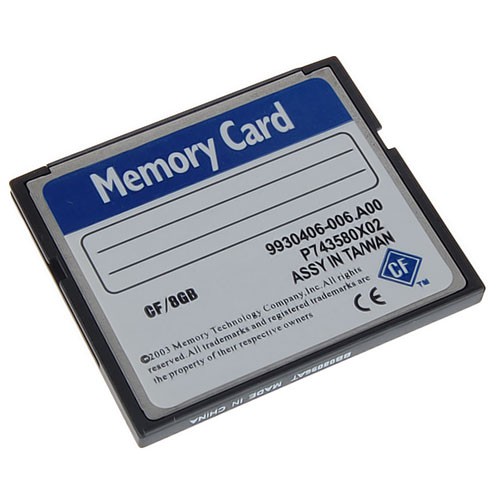 8GB 8 GB Compact Flash CF 133X Memory Card for GPS PDA