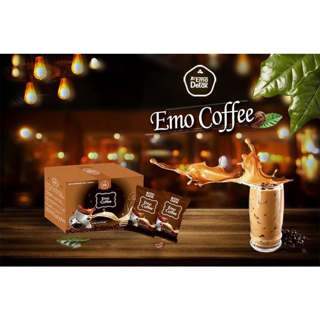 CÀ PHÊ  GIẢM CÂN (COFFEE) MẪU MỚI - EMOSLIM