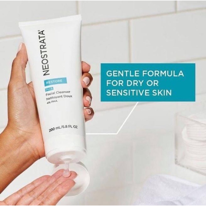 Sữa rửa mặt dịu nhẹ Neostrara Restore PHA Facial Cleanser