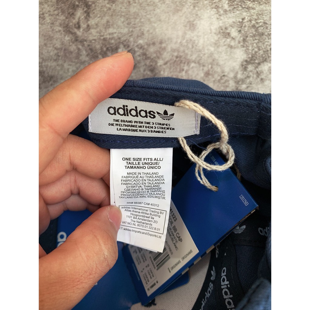 Mũ Adidas Trefoil Baseball Cap Full Tag Code