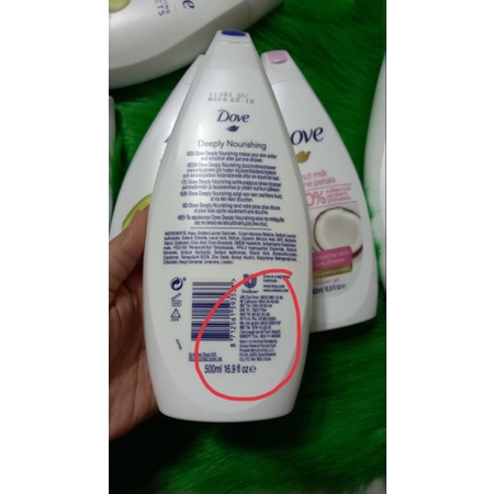 Sữa tắm DOVE của DUBAI 500ml
