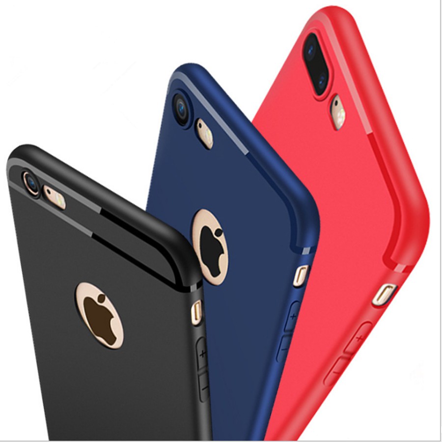 Ốp lưng cao cấp mờ mềm Silicone Màu sắc Vỏ kẹo iPhone 6 6s 7 8 plus X XR XS MAX 11