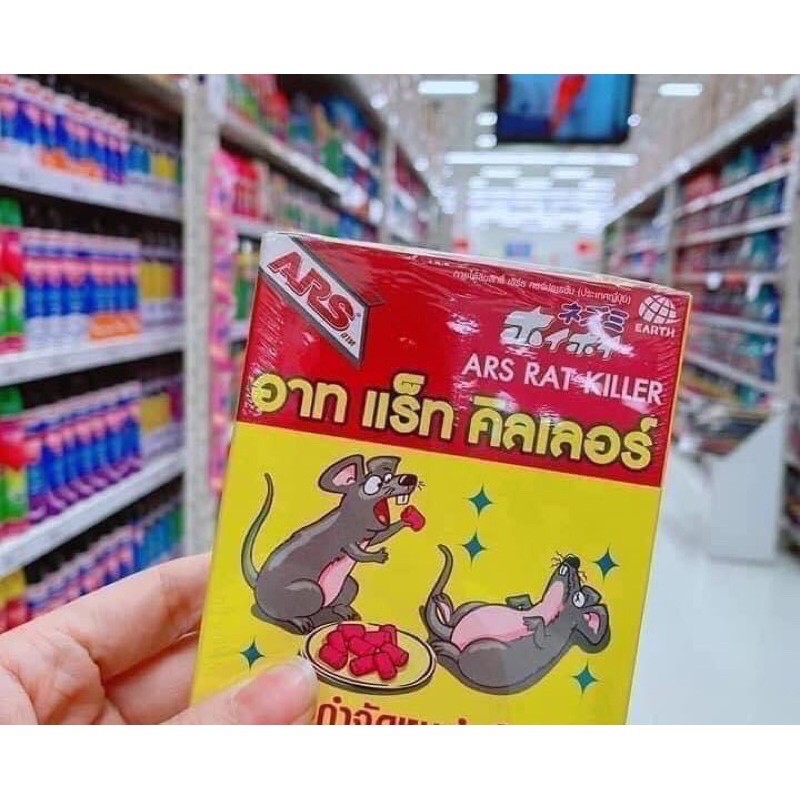 Thuốc Diệt Chuột ARS RAT KILLER Thái Lan 80g