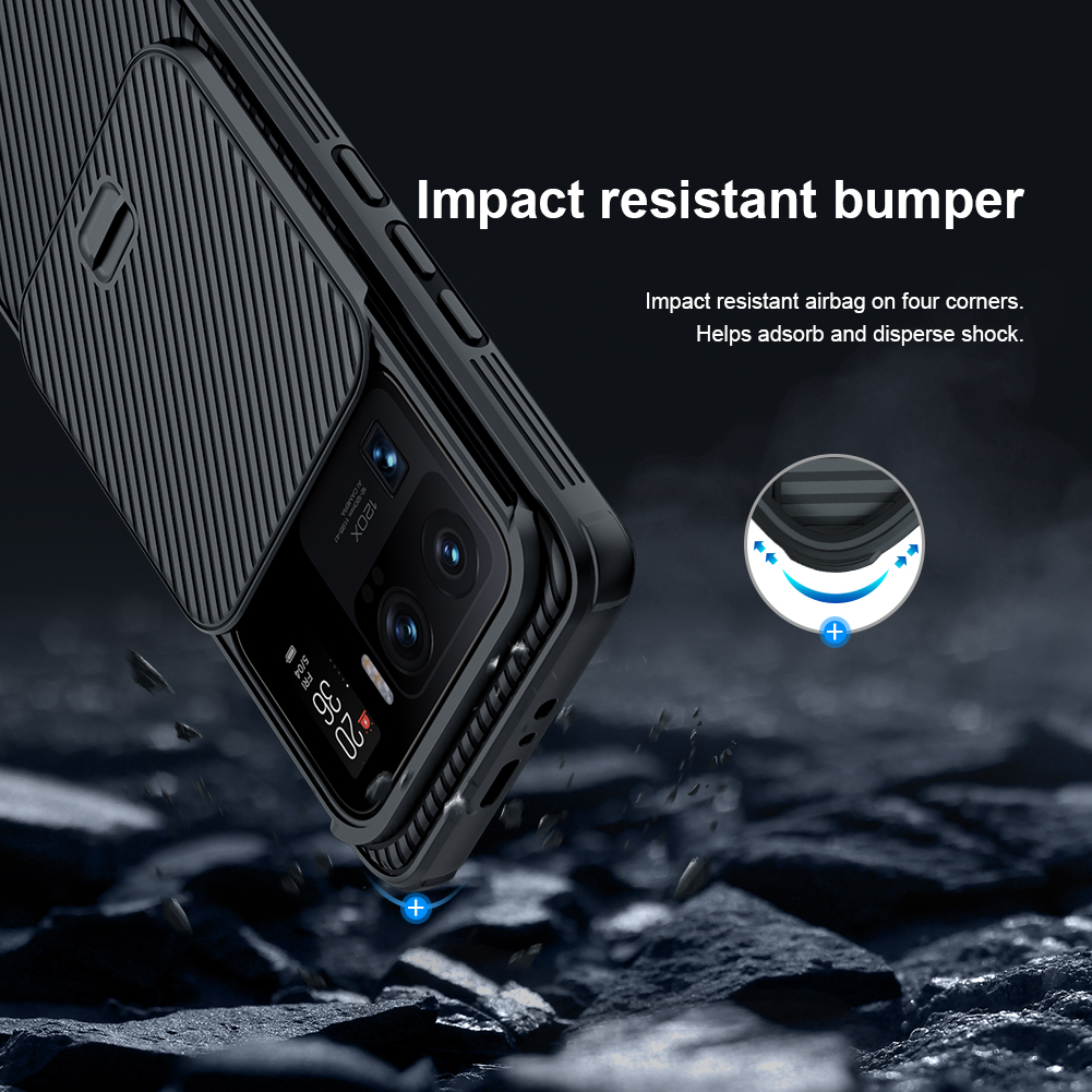 Ốp Điện Thoại Nillkin Cho Xiaomi Mi 11 Ultra Chất Liệu Pcc Cứng Sang Trọng Nắp Bảo Vệ Camera An Toàn Dạng Trượt