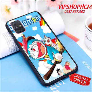 Ốp lưng SamSung Note 4/ Note 5/ Note 8/ Note 9/ Note 10 Hình Doremon Phiêu Lưu - viền TPU dẻo