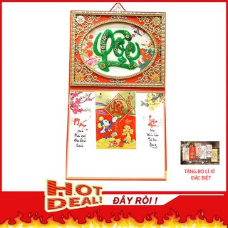 [TẾT] LỊCH TẾT TREO TƯỜNG REDDY NHẬT BẢN CHỮ LỘC NỔI HOT TREND 2020 TẶNG BLOC ĐẠI CHÚC MỪNG NĂM MỚI