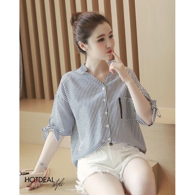 Áo sơ mi nữ thiết kế 👄FREESHIP👄 Giảm ngay 50k khi nhập [THOITRANGNU] Thời Trang Nữ Công Sở Thiết Kế Cao Cấp | BigBuy360 - bigbuy360.vn