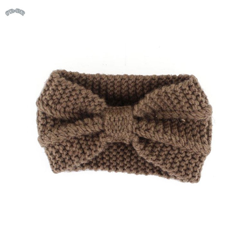 Băng Đô Đính Nơ Thời Trang Mùa Đông Cho Nữ