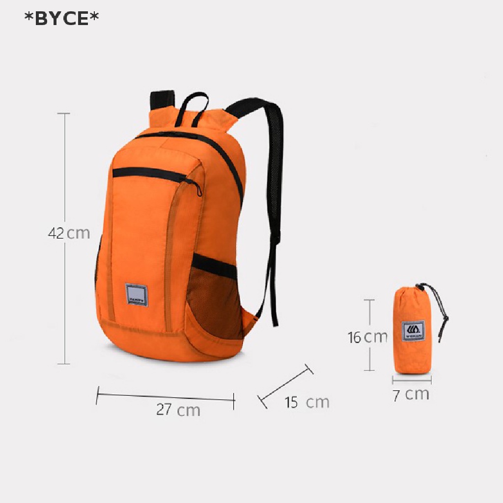[BYCE] Ba Lô Gấp Gọn Nhẹ Chống Thấm Nước 20L Mới [Hot]