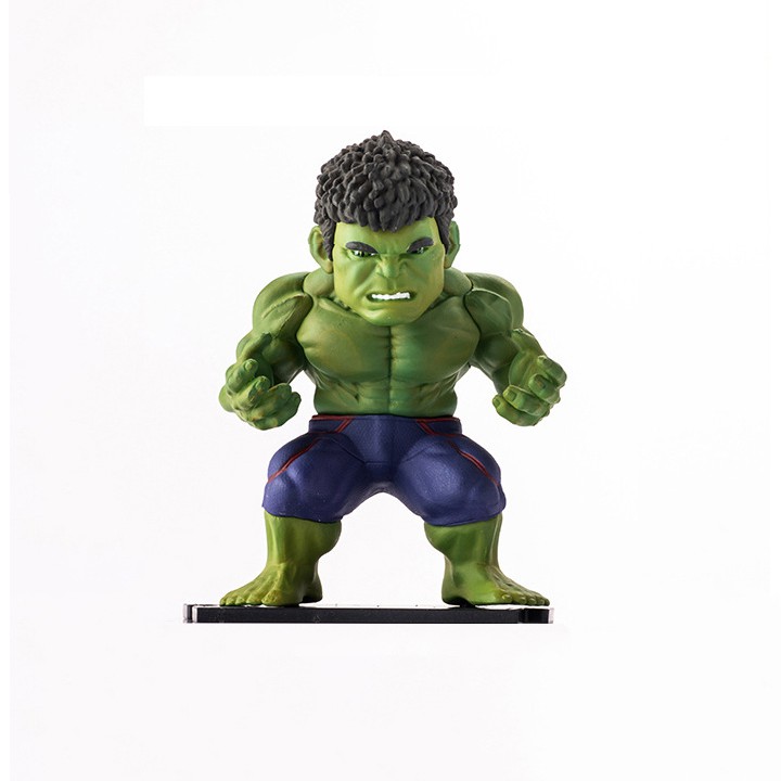 Mô hình Hulk chibi 10cm nhựa PVC chắc chắn