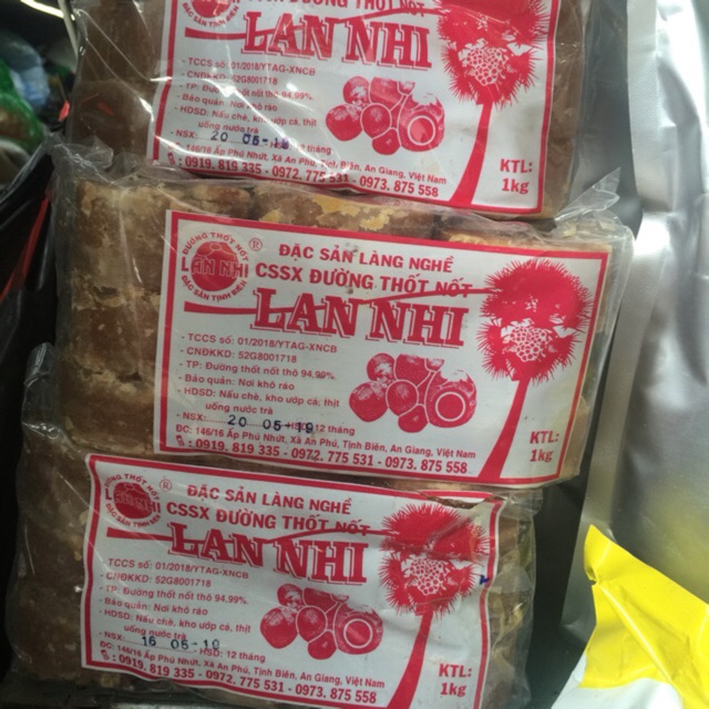 Đường thốt nốt Lan Nhi