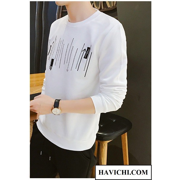 Áo thun nam tay dài 💝 𝐅𝐑𝐄𝐄𝐒𝐇𝐈𝐏💝áo thun nam form rộng Hàn Quốc Freesize Unisex sweater trắng mũi tên | BigBuy360 - bigbuy360.vn