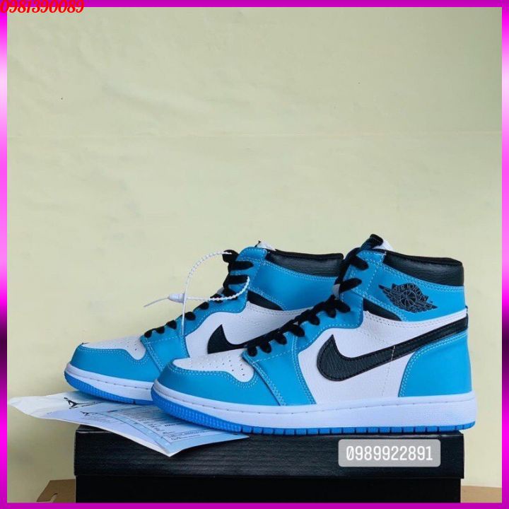 Giầy JD xanh dương cao cổ siêu đẹp Fullbox