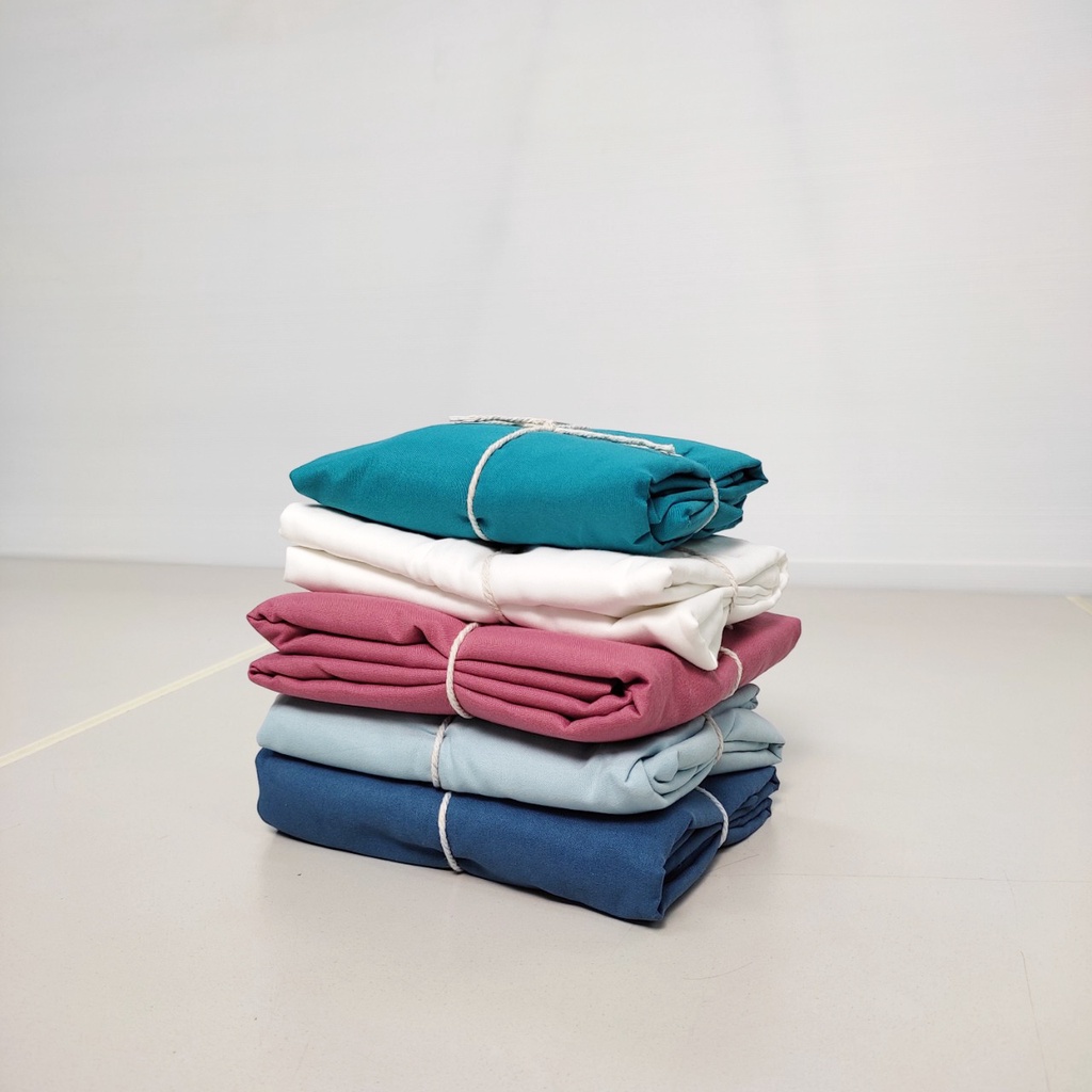 Vỏ gối 50x70cm cotton tici hàng đẹp vải tốt màu hồng mận