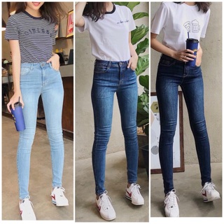Quần Skinny Dáng Dài Cơ Bản