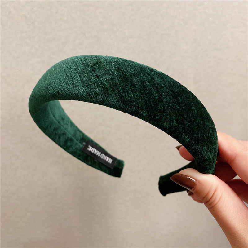 Băng đô cài tóc vải nhung mềm mại phong cách Hàn Quốc mới cho nữ