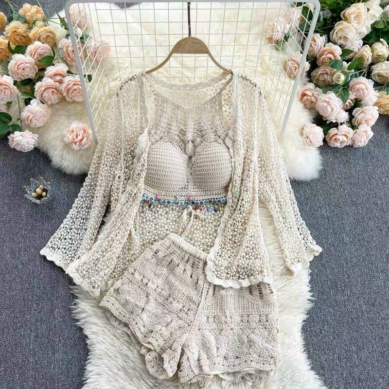 Sét ren đi biển 3 món hàng QCL1