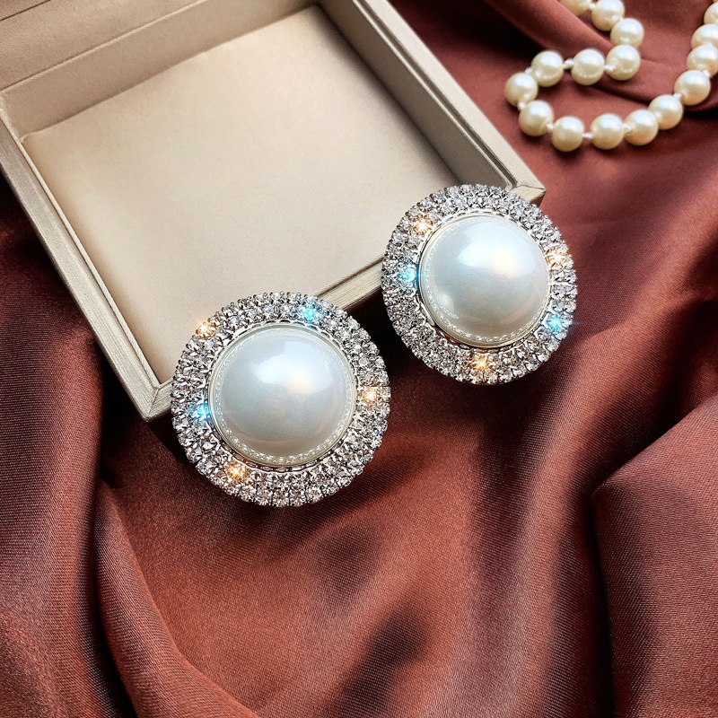 Khuyên Tai Nữ Đính Ngọc Thời Trang Sang Trọng