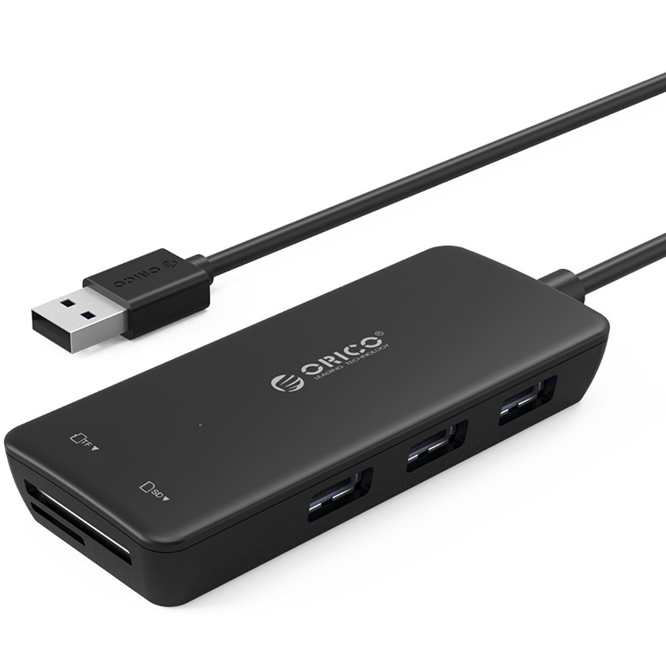 Bộ chia USB 1 ra 4 cổng USB 2.0 3.0 Hub chia USB Orico bảo hành 06 tháng IPShop