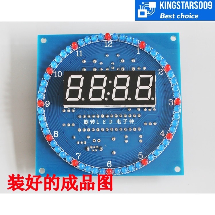 Mạch đồng hồ điện tử LED tự lắp ráp