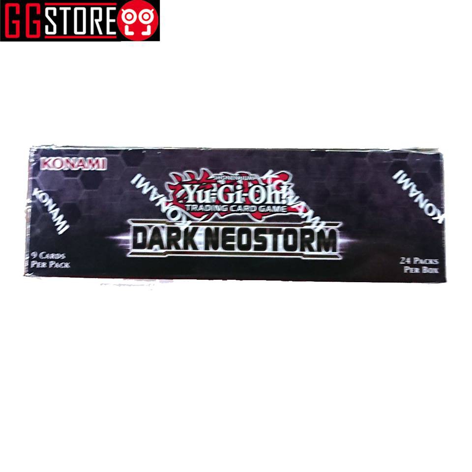 Bài Yugioh Chính Hãng - Hộp Thẻ Bài DARK NEOSTORM Tiếng Anh Nhập Khẩu Từ UK - Châu Âu