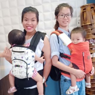 Địu trợ lực i-phy hàn quốc vân canđy 200