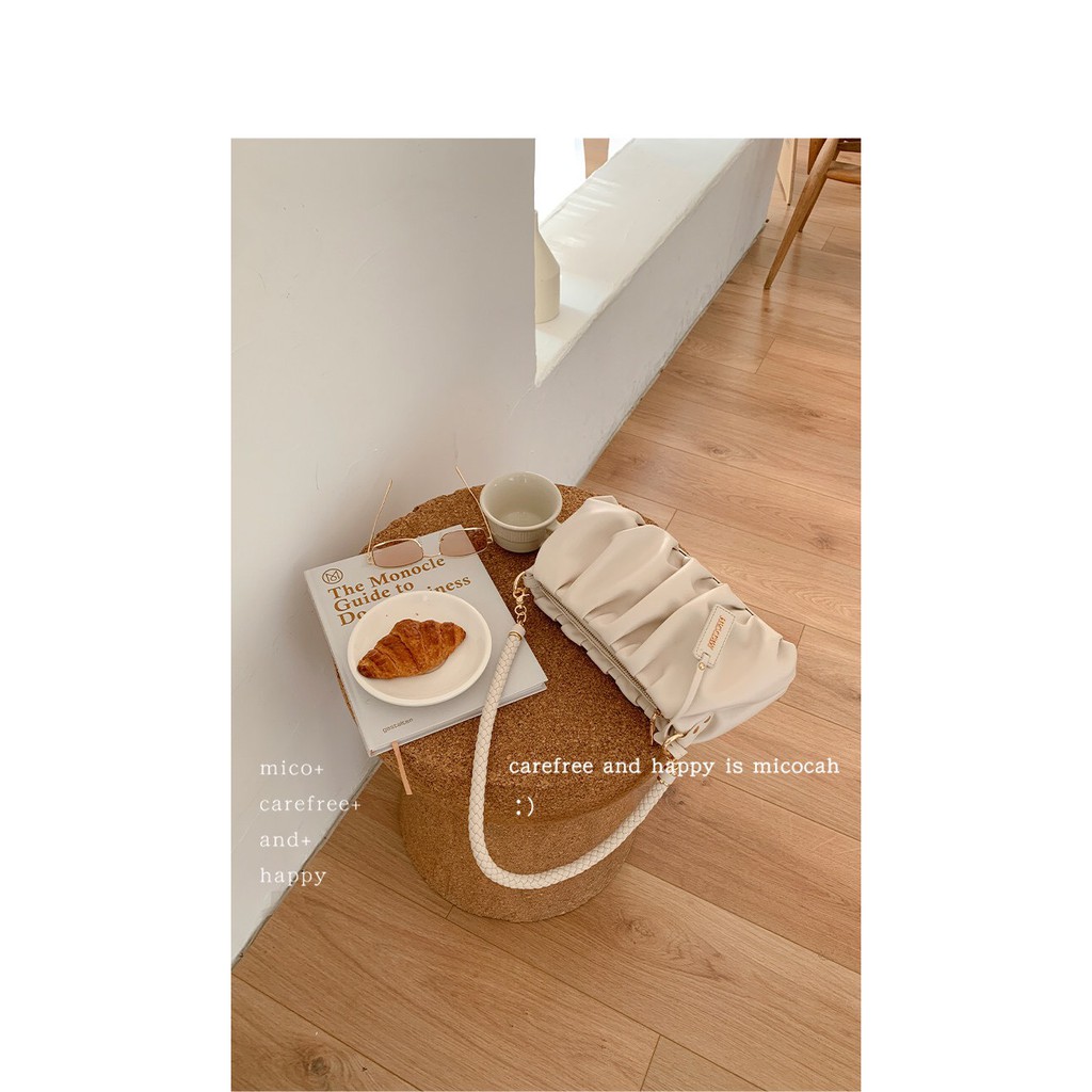 Micocah - Túi xách đeo vai gấp nếp Micocah HSE 475 MCC475 | BigBuy360 - bigbuy360.vn