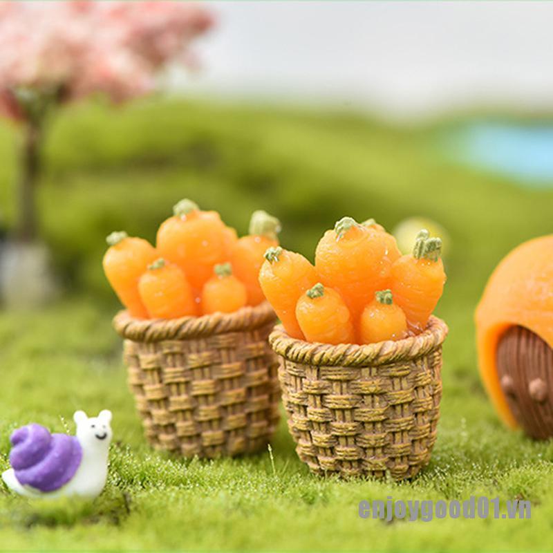 Mô Hình Thỏ Nhựa Cỡ Nhỏ Trang Trí Phong Cảnh