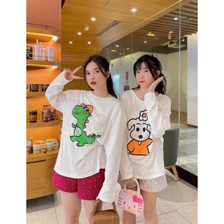 SALE 65 SET ĐỒ BỘ NỮ QUẦN LỬNG ĐỒ NGỦ GUGUMI