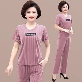 Set quần áo thời trang thanh lịch dành cho phụ nữ trung niên 7.2