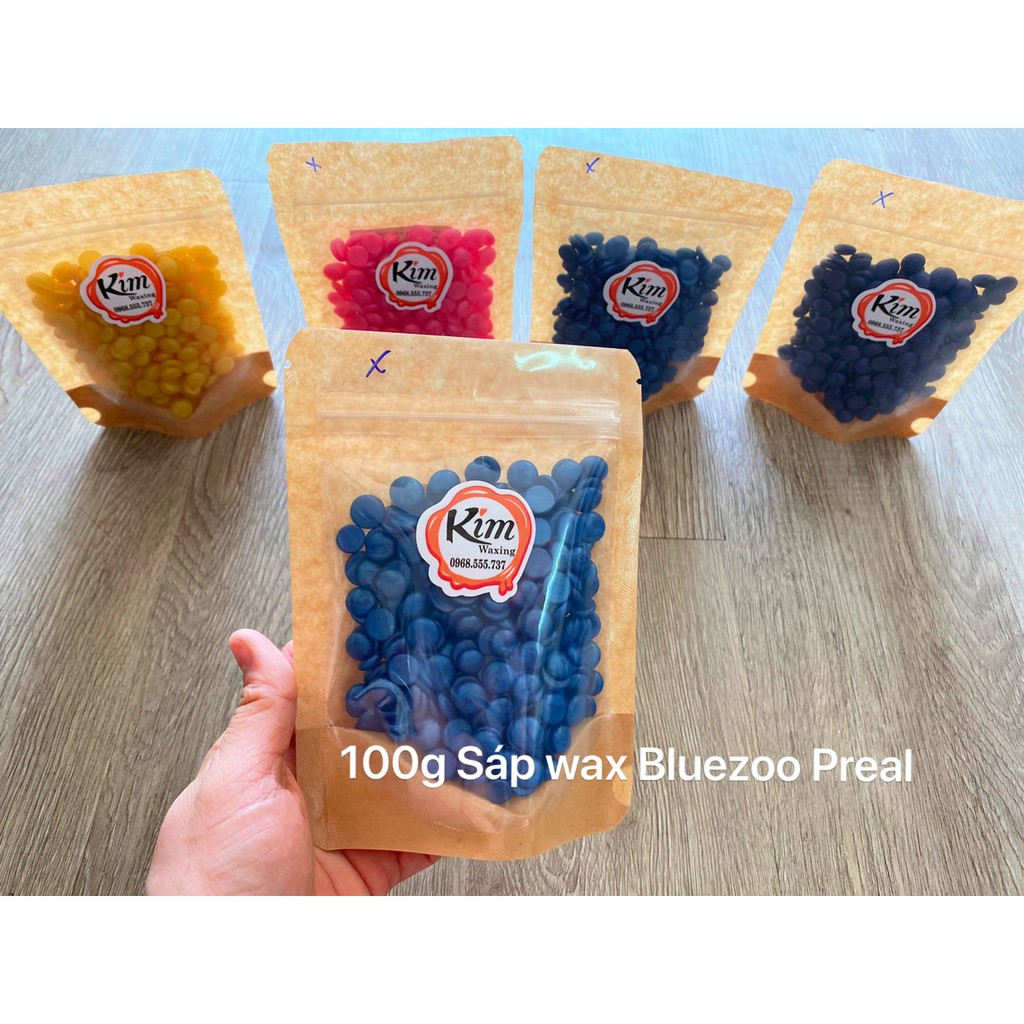 (Tặng que) 100g Sáp wax NÓNG DẠNG HẠT Viên Hard Wax Beans cao cấp | BigBuy360 - bigbuy360.vn