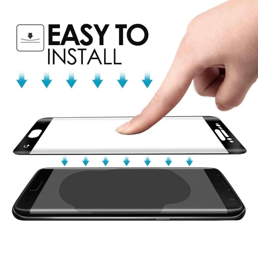 Kính cường lực bảo vệ toàn màn hình dành cho For  Samsung Galaxy S8 S9 Note 8 9 kèm phụ kiện