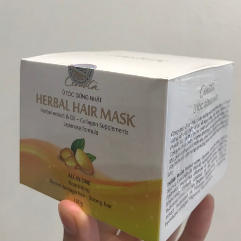 Ủ Tóc Thảo Dược Cenota Herbal Hair Mask 100g