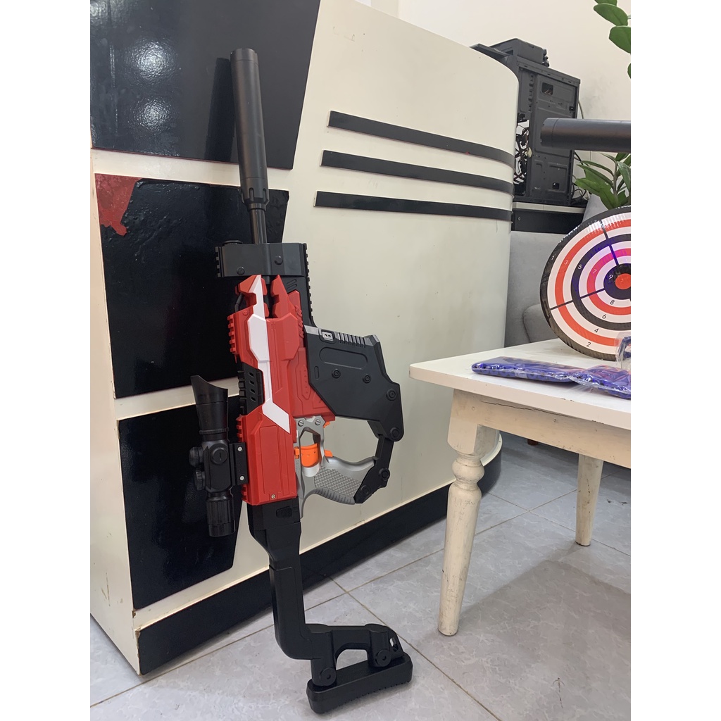 Đồ chơi kiểu NEFT sung dan xốp VECTOR hệ thông hoạt động cực êm bắn tỉa và nhiều chế độ bắn khác nhau mẫu mới nhất 2021