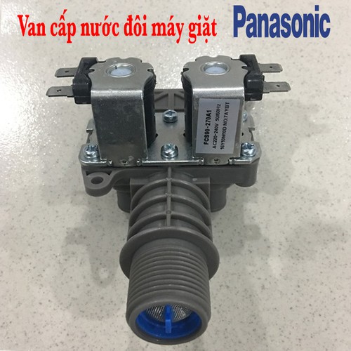 Van cấp nước máy giặt đôi PANASONIC - van 2 chân cổ dài