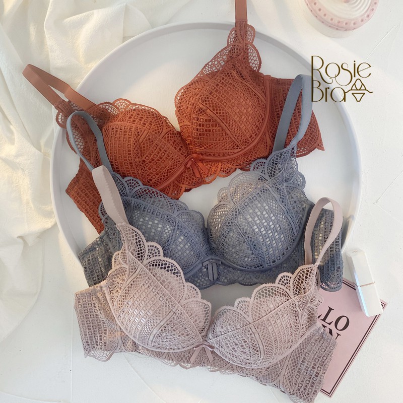 Áo Lót Ren Không Gọng Đệm Mỏng Nâng Nhẹ Siêu Thoáng B449