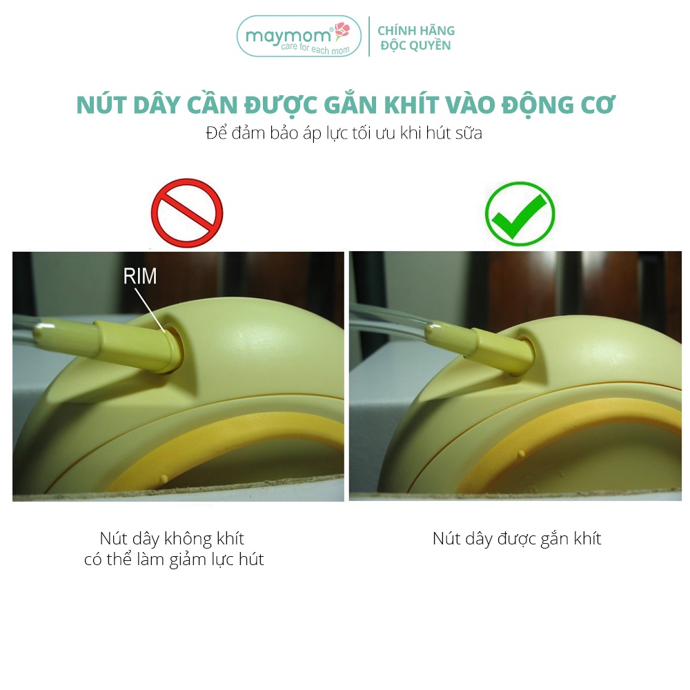 Dây Máy Hút Sữa Medela Swing Thương Hiệu Maymom, Không Chứa BPA, An Toàn Cho Mẹ và Bé, Vệ Sinh Dễ Dàng