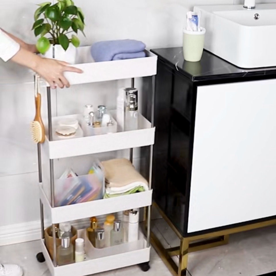 Kệ Đựng Đồ Dùng Phòng Tắm / Phòng Khách Nhiều Tầng Tiện Dụng