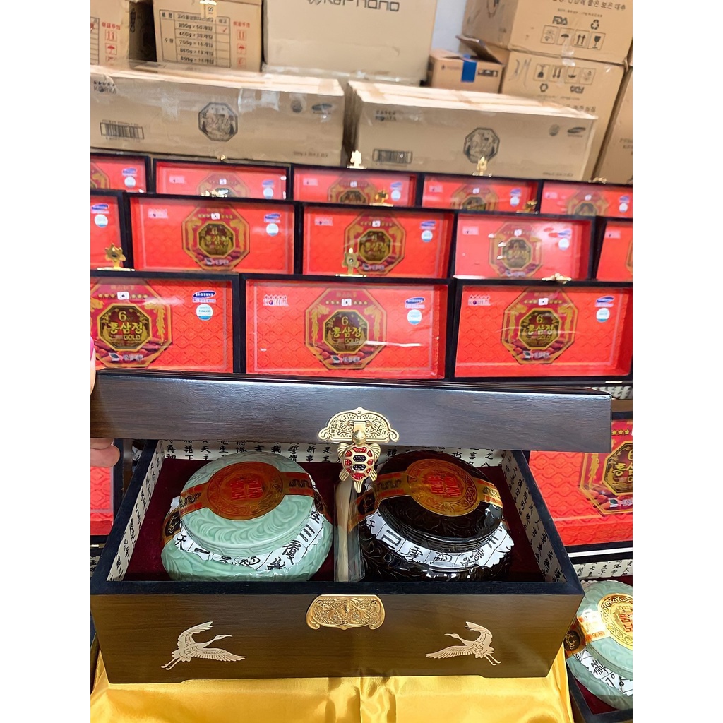 Cao Sâm Hũ Đôi Kanghwa Hàn Quốc 2 Hũ x 500g