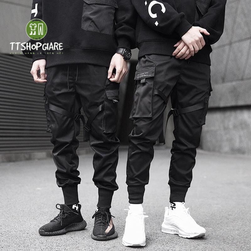 &lt; FREESHIP &gt; Quần jogger kaki túi hộp vải bao đẹp (H75)