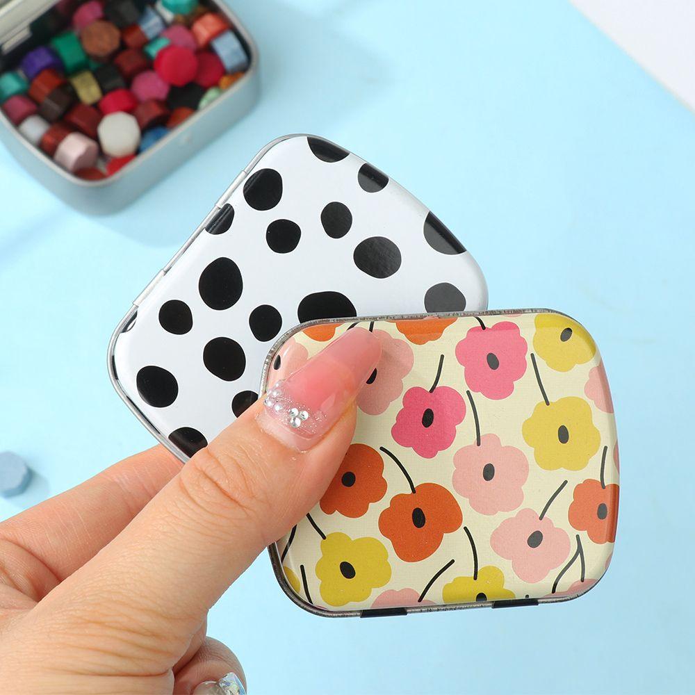 Hộp Thiếc Mini Đựng Bánh Kẹo / Trang Sức Nhiều Màu Dễ Thương