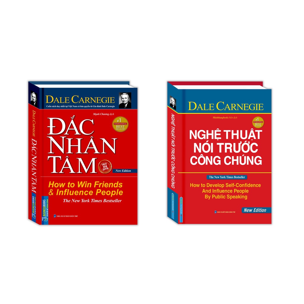 Sách-Combo 2c-ĐẮC NHÂN TÂM+NGHỆ THUẬT NÓI TRƯỚC CÔNG CHÚNG (bìa cứng)