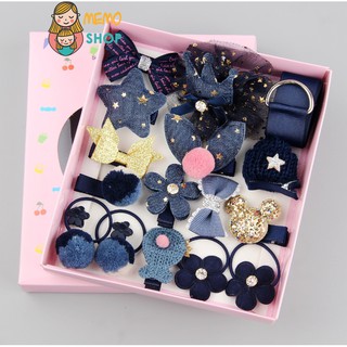 [SALE SỐC] Hộp nơ cột tóc siêu xinh cho bé