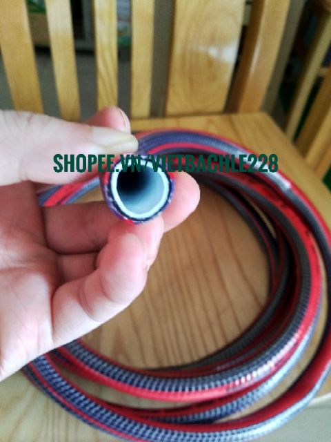 Bộ Dây Vòi Phun Nước Tưới Cây, Rửa Xe Tăng Áp Siêu Bền Dài 10 Mét