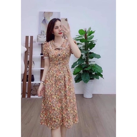 Váy Hoa Ren Thiết Kế