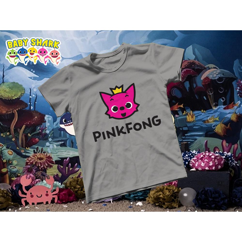 Áo thun Cotton Unisex - Movie - Baby Shark - Pinkfong