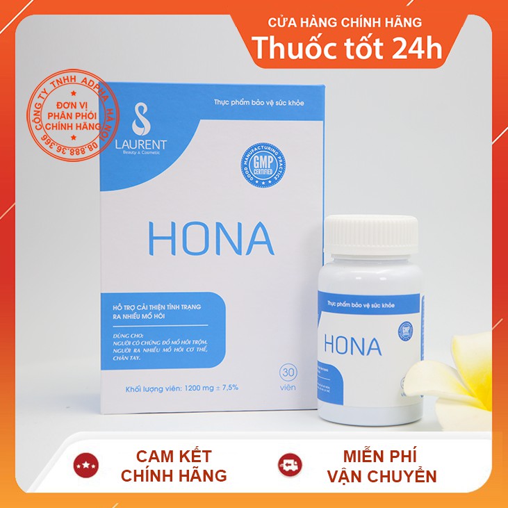 ✅ (CHÍNH HÃNG) Hona - Hỗ trợ giảm hồ hôi cơ thể