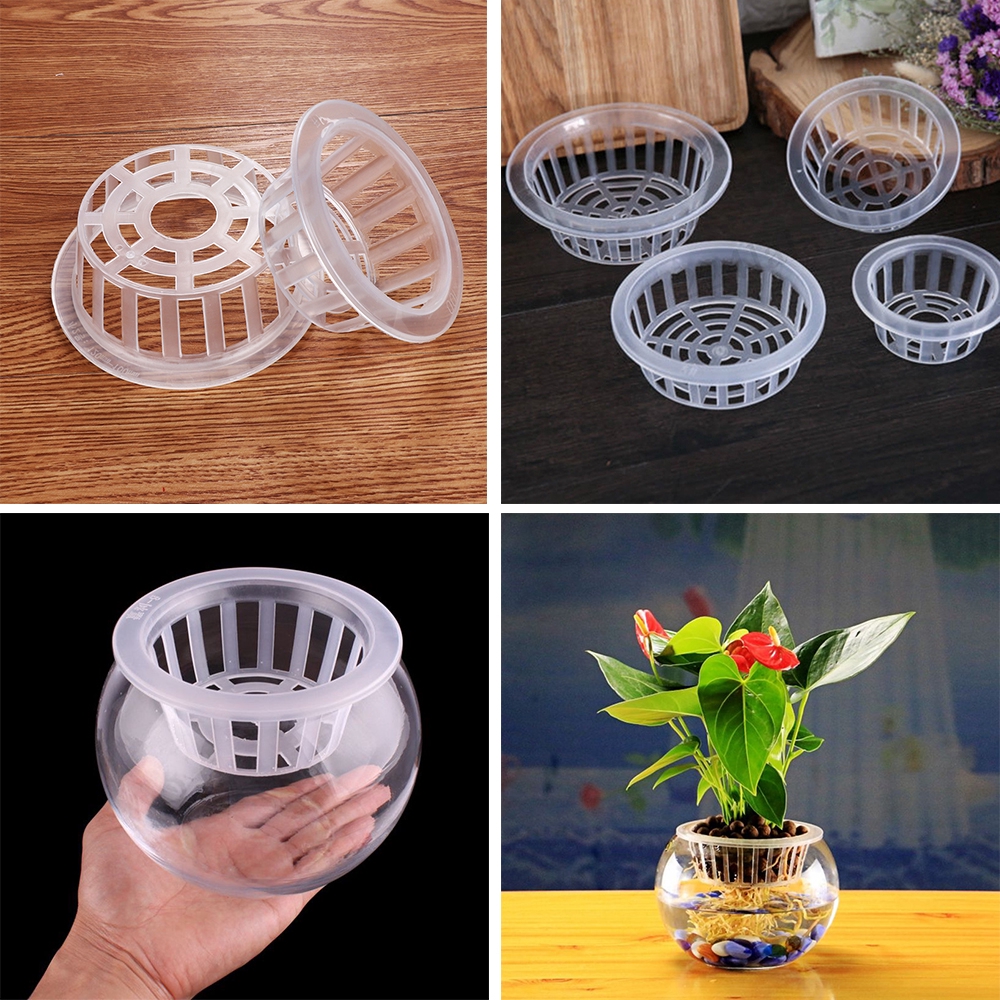 Set 2 chậu hoa bằng nhựa siêu bền tiện dụng